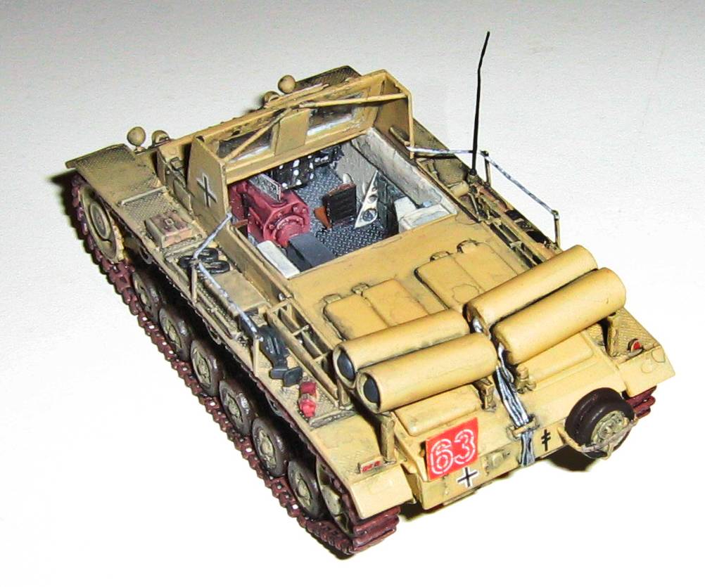 Tony Ivey Lehrpanzer auf PzKpfw III Ausf L mit Erdgas Antrieb